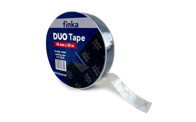 Двухсторонняя клейкая лента Finka DUO Tape 38mmx50m / 25mmx50m.