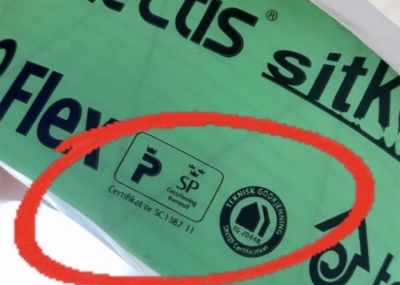 Клейкая одностороння лента Tectis Sitko Flex, 50мм x 25м.