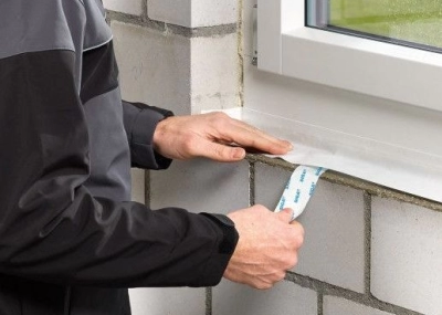 Лента пароизоляционная для герметизации окон SIGA Fentrim IS 20.