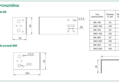 Фасадный кронштейн